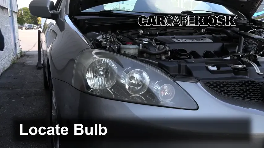 2006 Acura RSX 2.0L 4 Cyl. Luces Luz de carretera (reemplazar foco) 